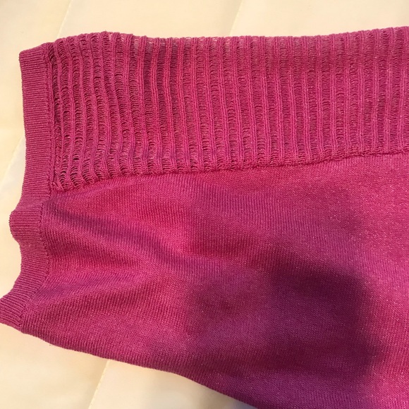 Coldwater Creek Pink Coverlet 1X - Picture 5 of 5